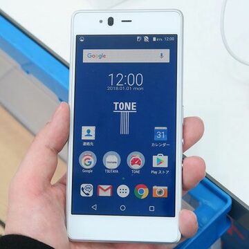 おサイフ対応のトーンモバイルの富士通製スマホ「TONE m17」が6480円！