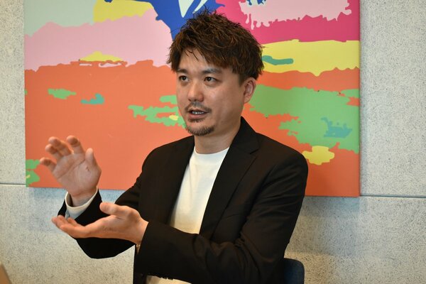 note proの現状を説明する高柳圭note pro事業部長