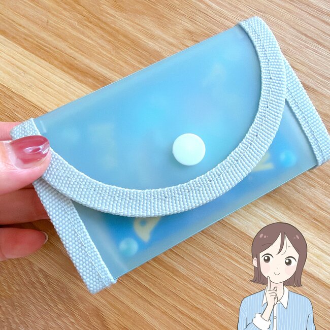 カードや診察券が30枚も入った…!セリアの「ミニチュアみたいなファイル」がミニ財布代わりになって天才!【購入レビュー】
