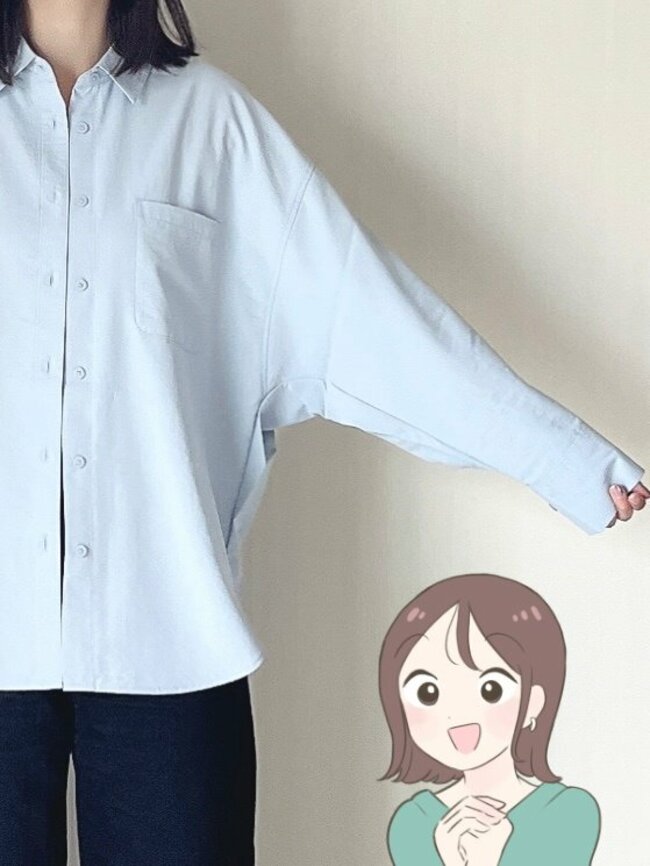 「思わず2色買い」GUの“2490円トップス”サッと羽織るだけでオシャレなの…!「ヘビロテしてます」「着痩せして見える」