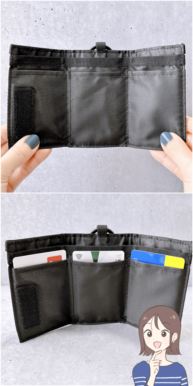 【無印良品】小銭が取り出しやすくて便利!1490円の「ミニ財布」手のひらサイズなのにカードが12枚も入った!《購入レビュー》