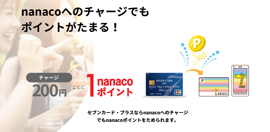 21年版 Nanacoチャージでポイントが貯まる おすすめのクレジットカードは セブンカード プラス クレジットカード比較 ザイ オンライン