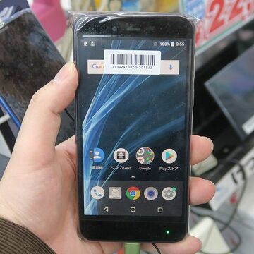 AQUOS sense basicは防水・防塵・耐衝撃対応でSIMロック解除済！