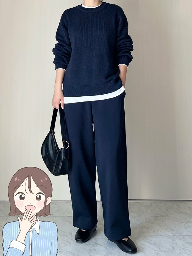 「形がめっちゃ可愛く、高見えします」GUの“楽ちんニット”上半身をまるっとカバーできて嬉しい「ヘビロテまちがいなし」「2色買いした」