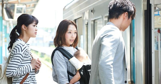 さりげない割り込み乗車