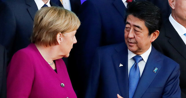 ブリュッセルでの日独首脳