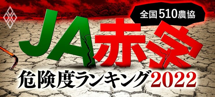 全国510農協 JA赤字危険度ランキング