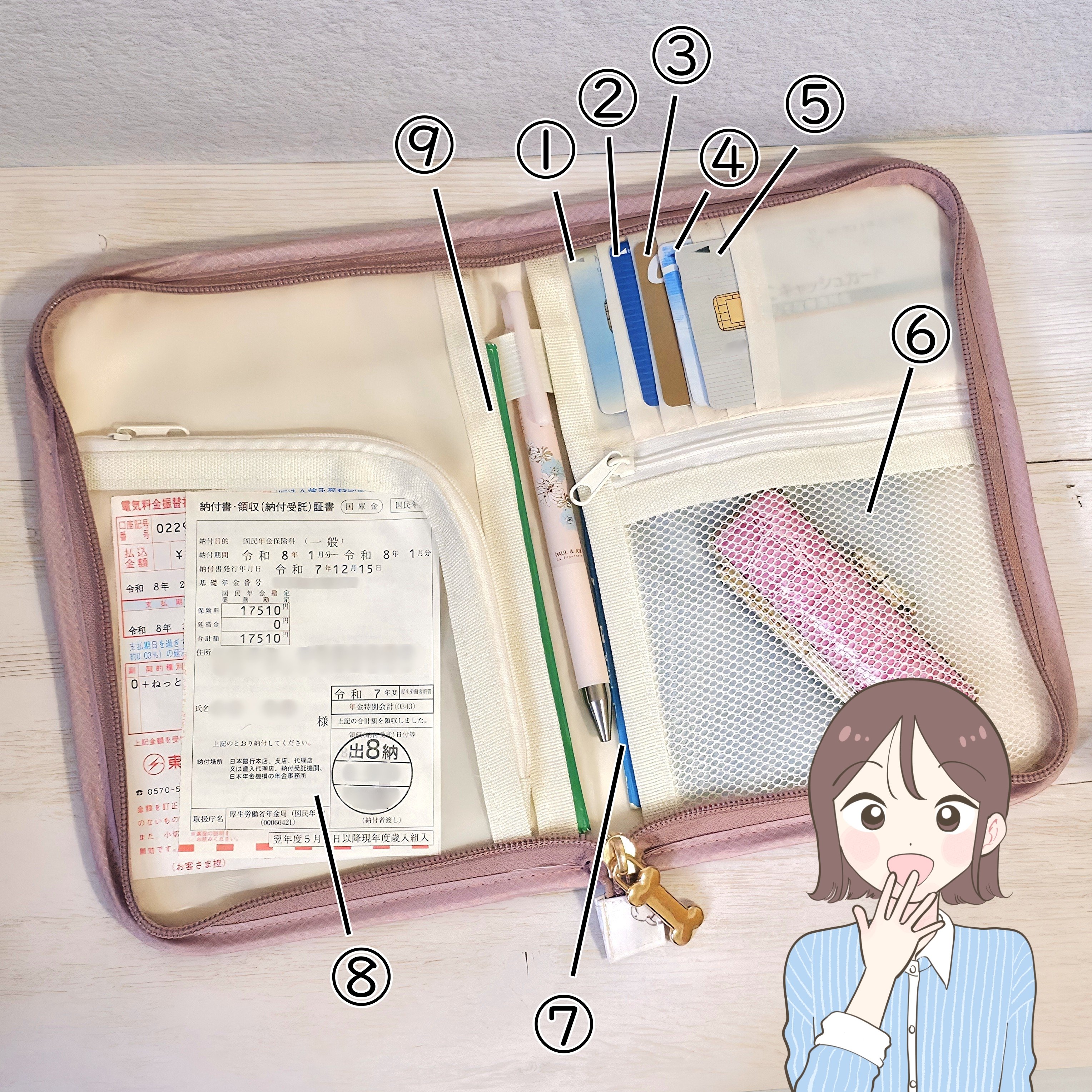 お薬手帳や処方薬がまるっと入る！ダイソー姉妹店の「ポケットたくさん収納ケース」101匹わんちゃんのデザインが可愛すぎる！