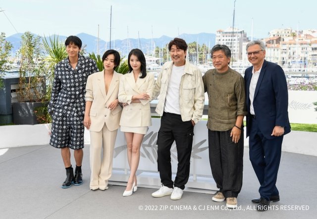 カンヌ国際映画祭でのフォトコールの様子