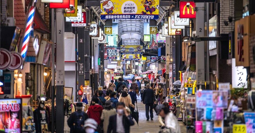 浅草の商店街