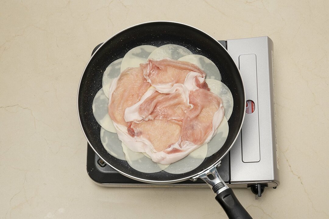 【傑作レシピ】皮で包まない! 肉餅風ビッグ餃子