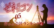 スガノミクスで「浮かぶゼネコン」ランキング【近畿146社】