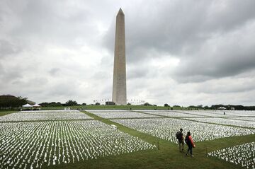 米コロナ死者数、1918年「スペイン風邪」上回る