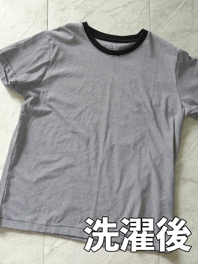 【無印良品】「何枚も持っています」「昨年も購入しリピート」990円の“レビュー絶賛Tシャツ”2枚購入して正解でした！「身体が細く見える気がします」《購入レビュー》