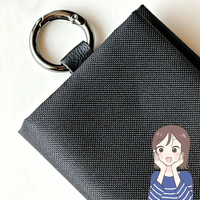 小銭やお札が取り出しやすい！ダイソーの「スマホより小さいミニ財布」カードが12枚入って便利！《購入レビュー》