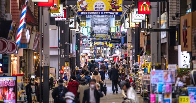 浅草の商店街