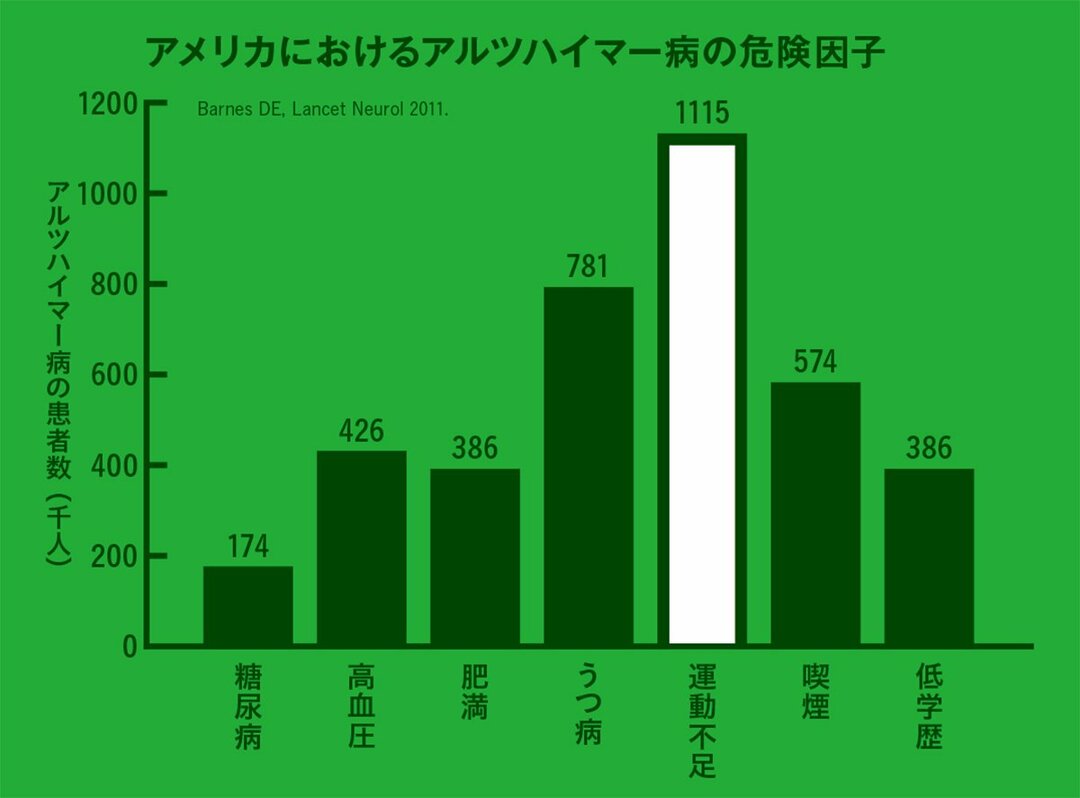 認知症の最大リスクは運動不足、鍛えれば老いてなお成長する脳の仕組み