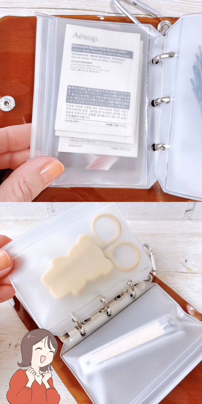カードが35枚も入った！3COINSの“おしゃれ収納ケース”お財布代わりにもなって便利！「作った人は天才ですか？」「デザインもかわいい」《購入レビュー》