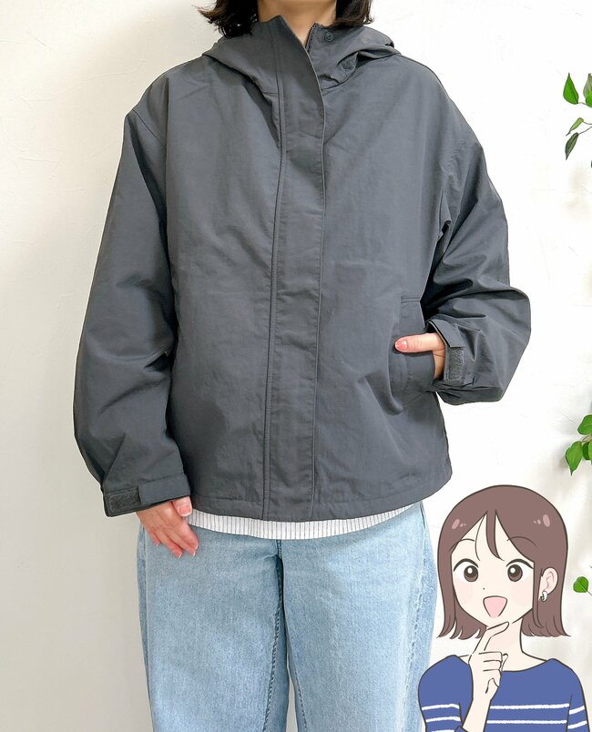 無印良品で“理想すぎる春アウター”見つけた…!UVカット付きで、ふんわり丸みのあるシルエットが可愛い!「スタイル良く見えます」「旅行にピッタリ」