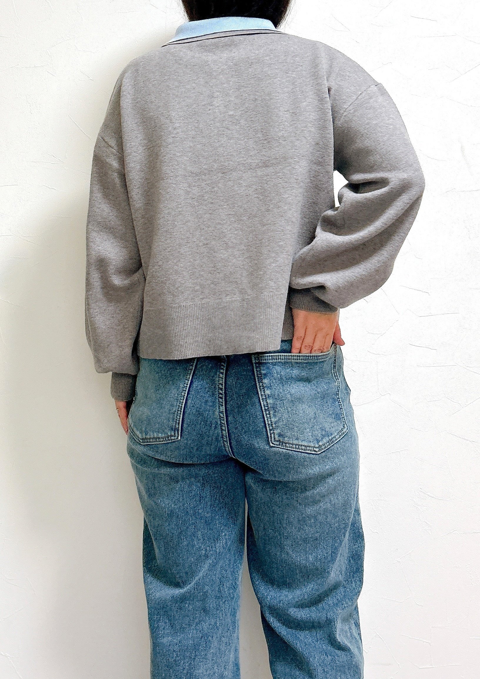 出会った瞬間、確保した…！しまむらの「もっちりニット」が楽ちんでオシャレ！上質感たっぷりで1969円はコスパ抜群