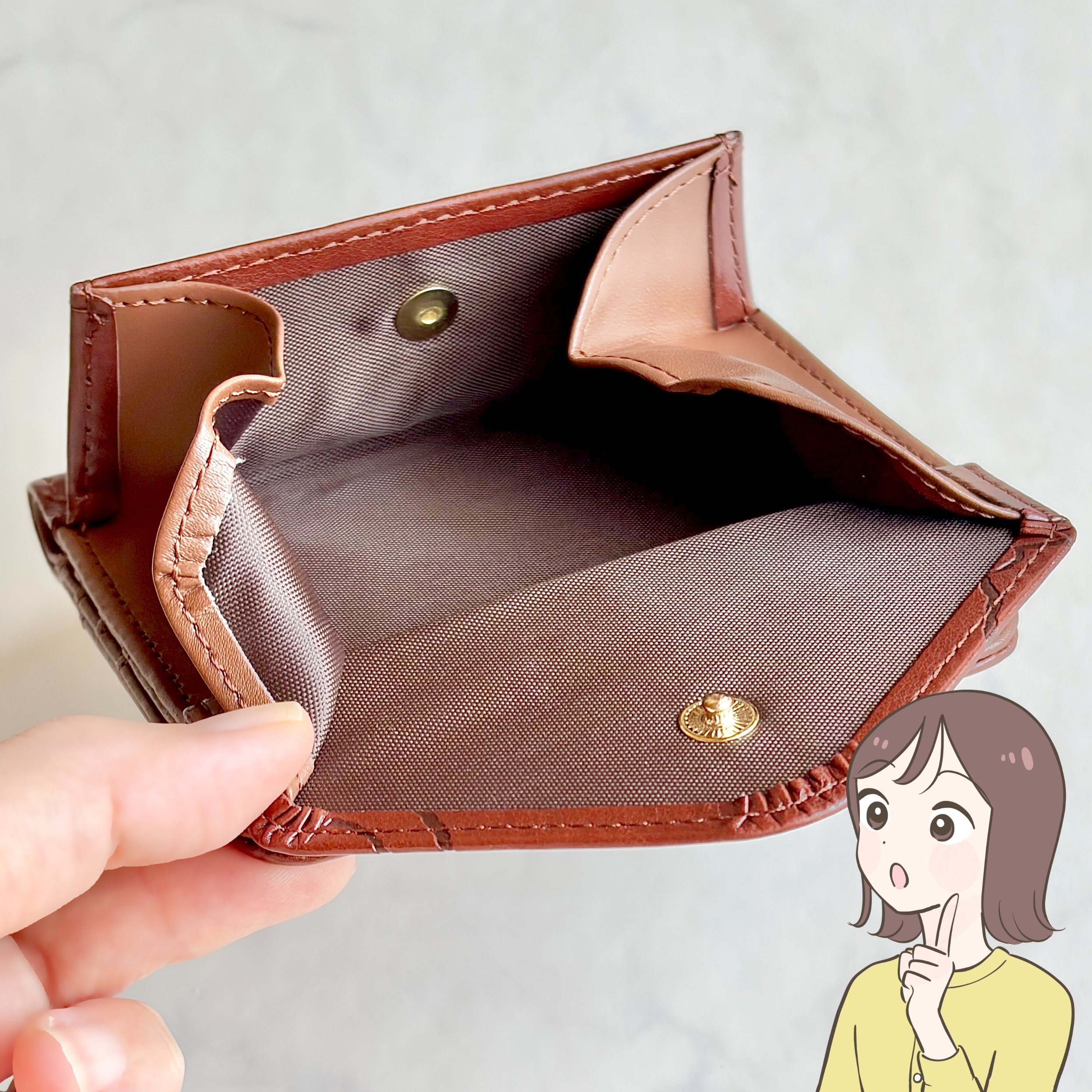 カードや診察券が27枚入った！しまむら×スヌーピーの「ぺたんこ財布」お札が折らずに入るし、小銭が取り出しやすくて嬉しい！《購入レビュー》