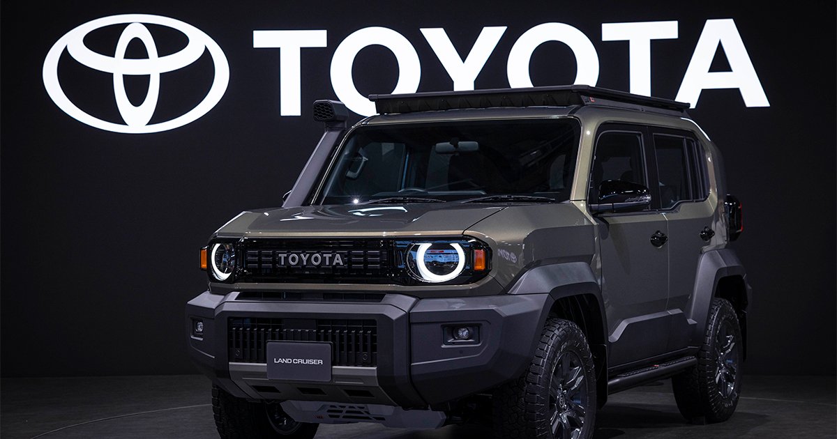 ジャパンモビリティショー2025でのトヨタ・ランドクルーザーFJ