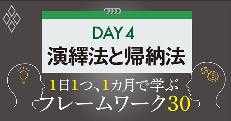 フレームワーク30day4 演繹法と帰納法