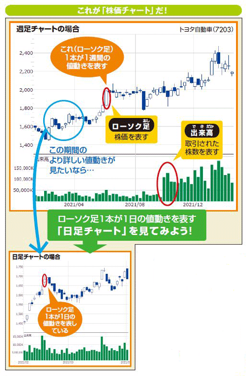 株価チャートで判断できる絶好の売買タイミング！読み方さえわかれば