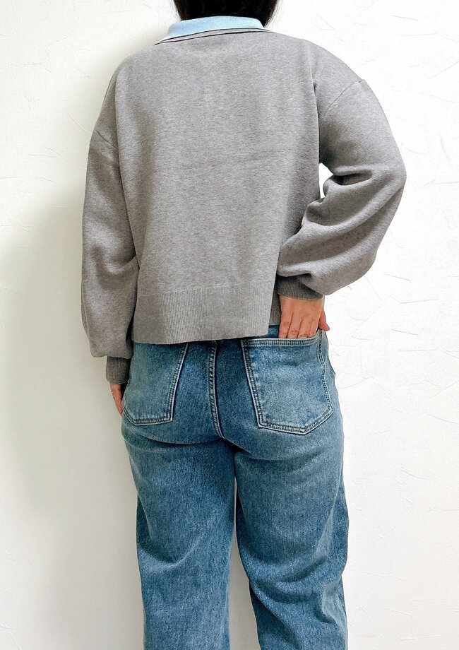 出会った瞬間、確保した…！しまむらの「もっちりニット」が楽ちんでオシャレ！上質感たっぷりで1969円はコスパ抜群