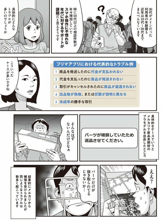 フリマアプリのトラブル(3)