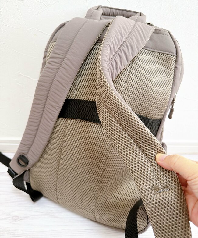 2泊分の荷物が入った！しまむらの「大人かわいいリュック」ポケットたくさんで大容量って最高じゃん！《購入レビュー》