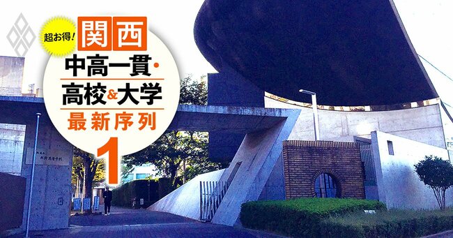 超お得！【関西】中高一貫・高校＆大学最新序列＃1