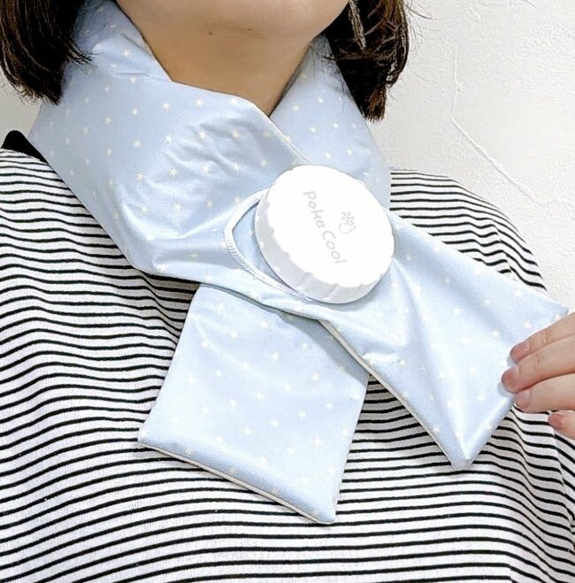 【しまむら】気温38℃の猛暑日でも快適！「首に巻くオシャレ氷のう」がマジで冷たくて感激した…！《購入レビュー》
