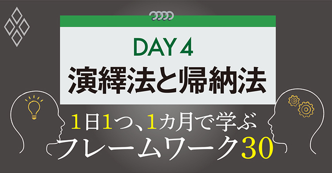 フレームワーク30day4 演繹法と帰納法