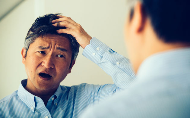 薄毛と白髪に効果的な、中高年の毛を守る料理とは?