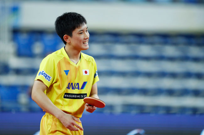 卓球のITTFグランドファイナル・男子シングルスを見事制した張本智和選手