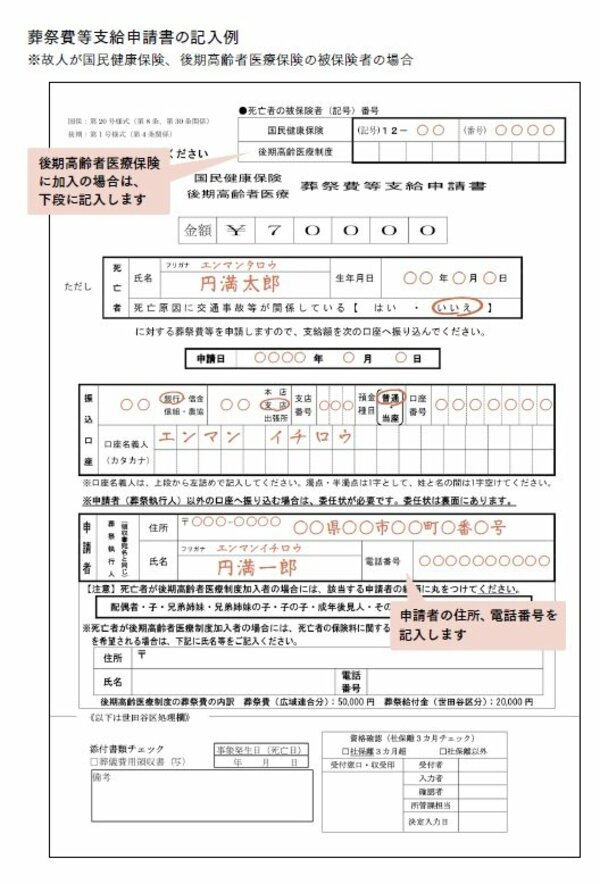 身近な人が亡くなったら、給付金を忘れず申請！ 最大7万円もらえる!?