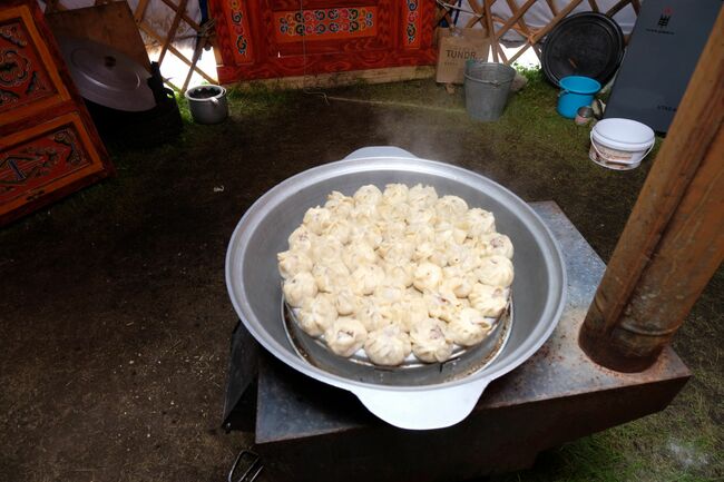 肉汁たっぷりのボーズの出来上がり