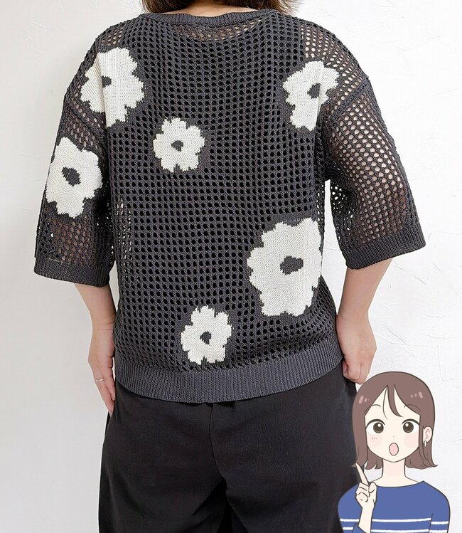 【しまむら】さすがに即買いしたよ…！1639円の「マリメッコみたいなトップス」後ろ姿までかわいい！《購入レビュー》