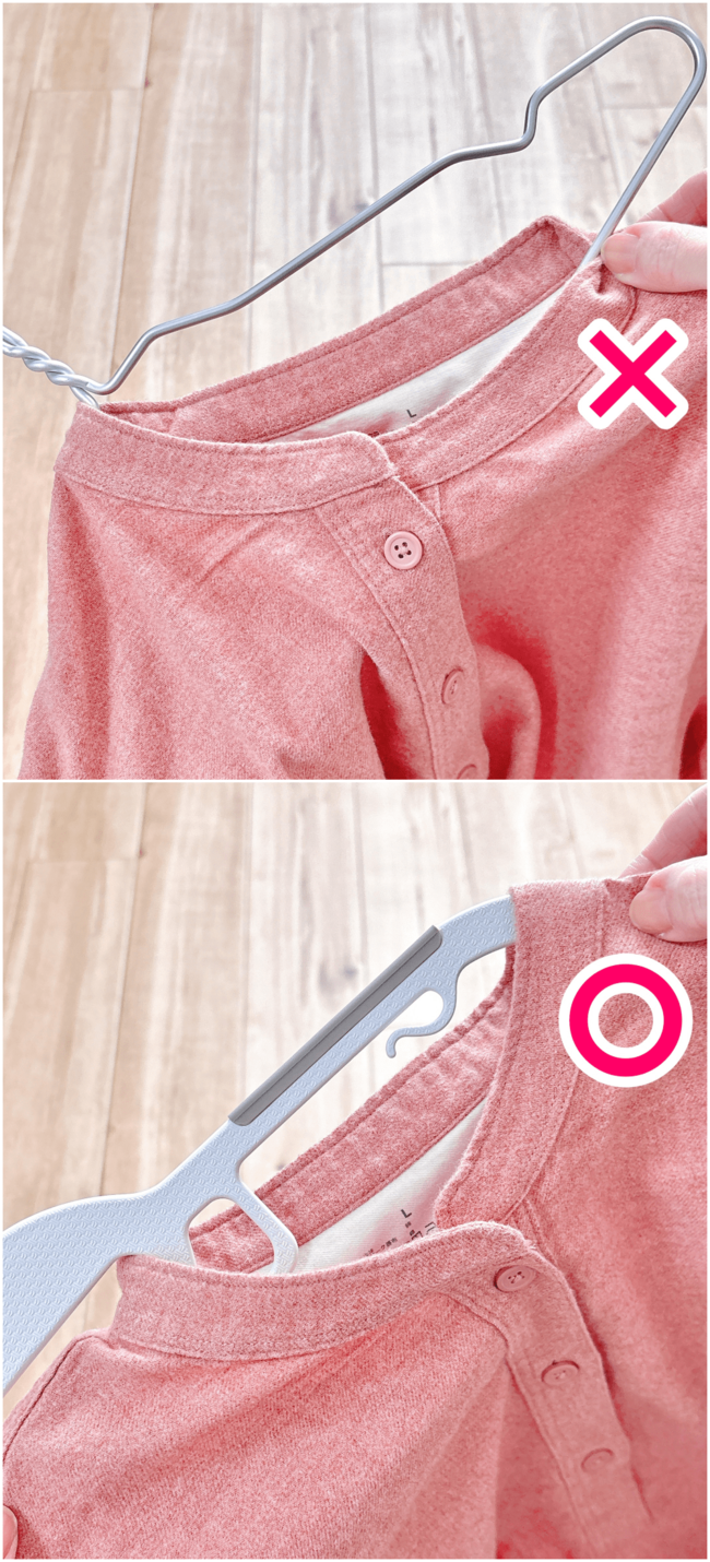 「家のハンガー全部変えました」「何度も購入しています」3COINS“多機能ハンガー”1本で何役もこなしてくれる優れものです!「もうこれしか使えません」