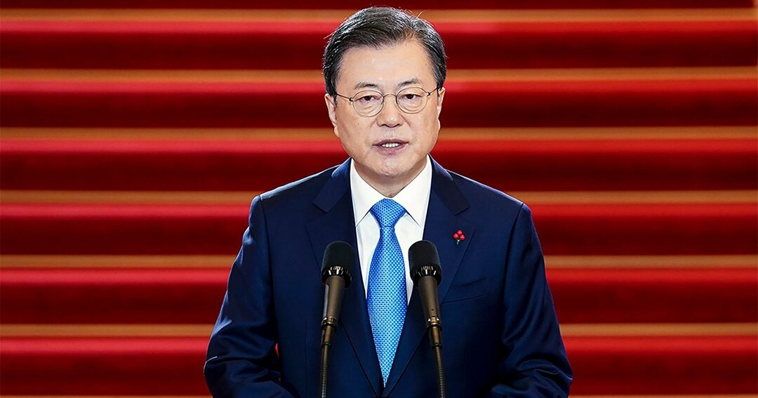 写真:文在寅大統領