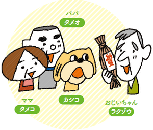 タメオの家族