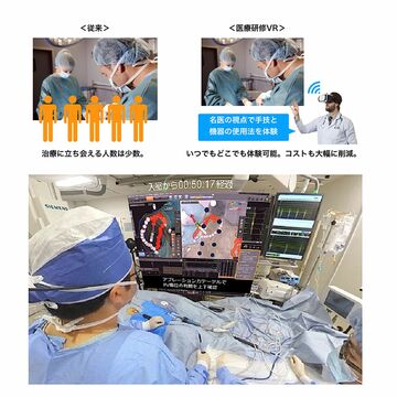 VRで手術を学ぶ体験　ヘルスケア大手ジョンソン・エンド・ジョンソン提供へ