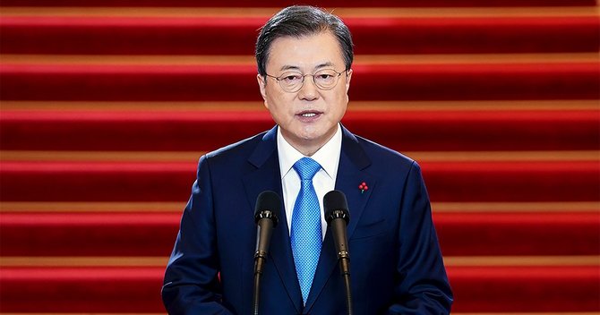 写真:文在寅大統領