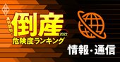 倒産危険度ランキング2022【情報・通信17社】5位GMO、1位は？