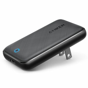 GaN採用で薄型・軽量、プラグも折りたためる30W&USB PD対応のACアダプター「Anker PowerPort Atom lll Slim」