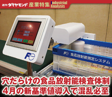穴だらけの食品放射能検査体制4月の新基準値導入で混乱必至