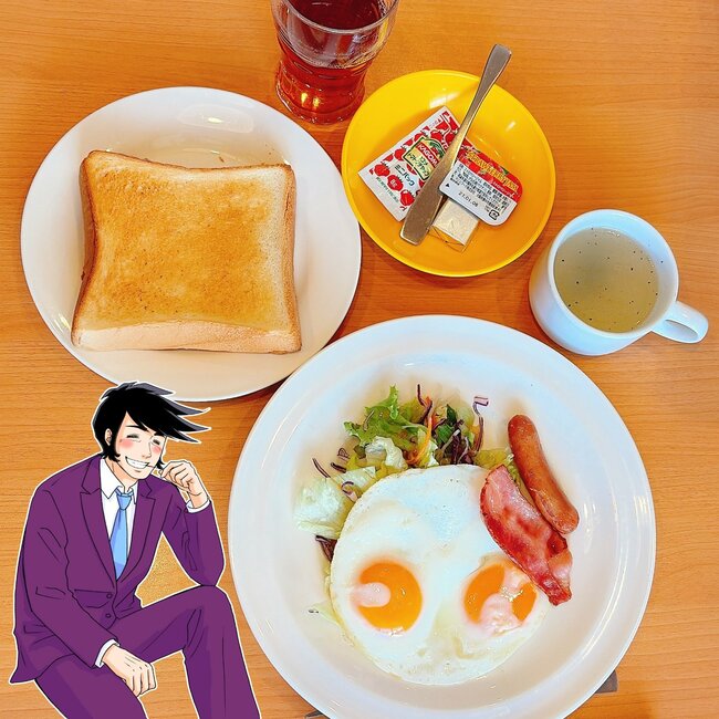 朝から幸せすぎる…！ガストの“ジブリ飯みたいなモーニング”スープとドリンク飲み放題でお得感すごい！「幸せな時間を過ごしました」「本当にガストの朝食は得だと思う」