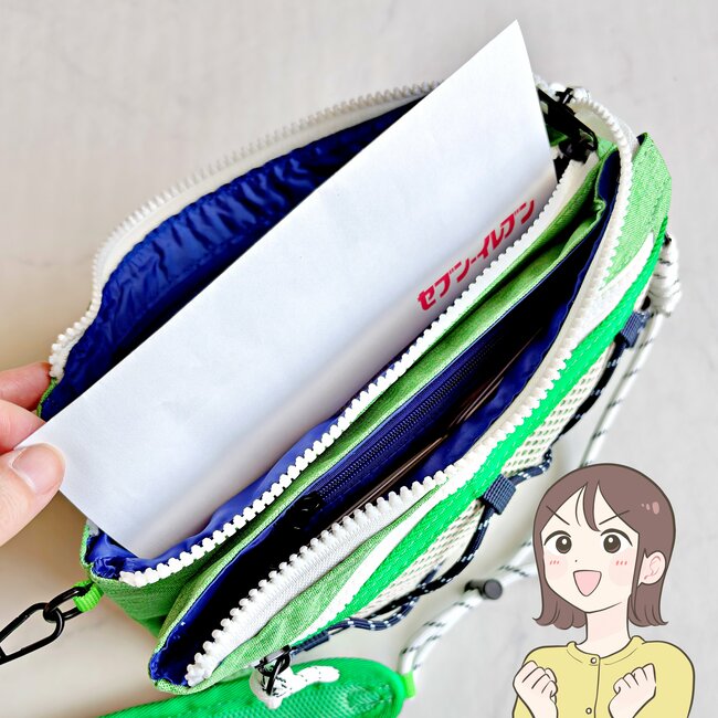 「店舗で一目惚れ」ニコアンドの“お財布がいらないバッグ”収納力が異次元すぎる！「たくさん入れるところがある」「お金やカードも取りやすい」