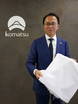 小松マテーレの池田哲夫代表取締役社長